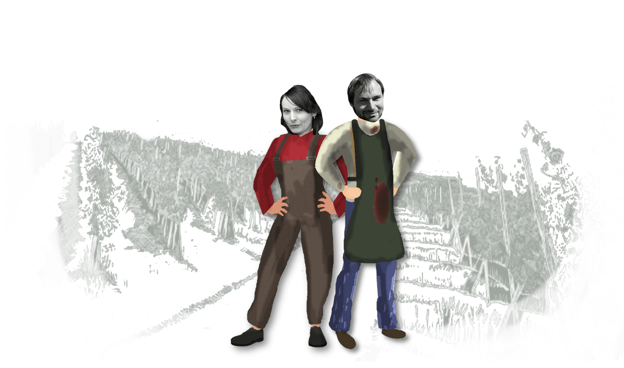 Sarah et Simon Giacometti du Domaine Giacometti