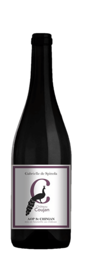 GABRIELLE DE SPINOLA PACKSHOT FT Gabrielle de Spinola du Château Coujan, AOP Saint-Chinian