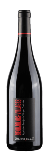 BEAUJOLAIS VILLAGES PACKSHOT FT Beaujolais Villages de chez Christophe Pacalet