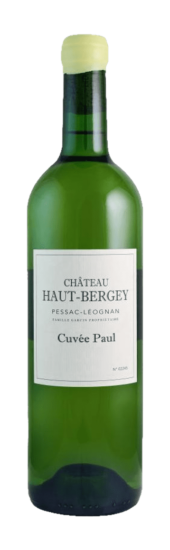 Cuvée Paul Blanc du Château Haut-Bergey, Pessac-Léognan