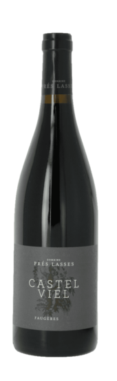 CASTEL VIEL PACKSHOT FT ROUGE Castel Viel rouge du Domaine Prés Lasses
