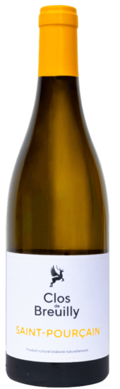 SAINT POURCAIN BLANC PACKSHOT FT Saint-Pourçain blanc du Clos de Breuilly