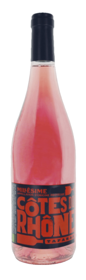 Taparas rosé AOP Côtes du Rhône des Vignerons d'Estézargues