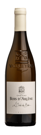 L'Orée du Bois, la cuvée en AOP Vacqueyras blanc du Château Bois d'Arlène