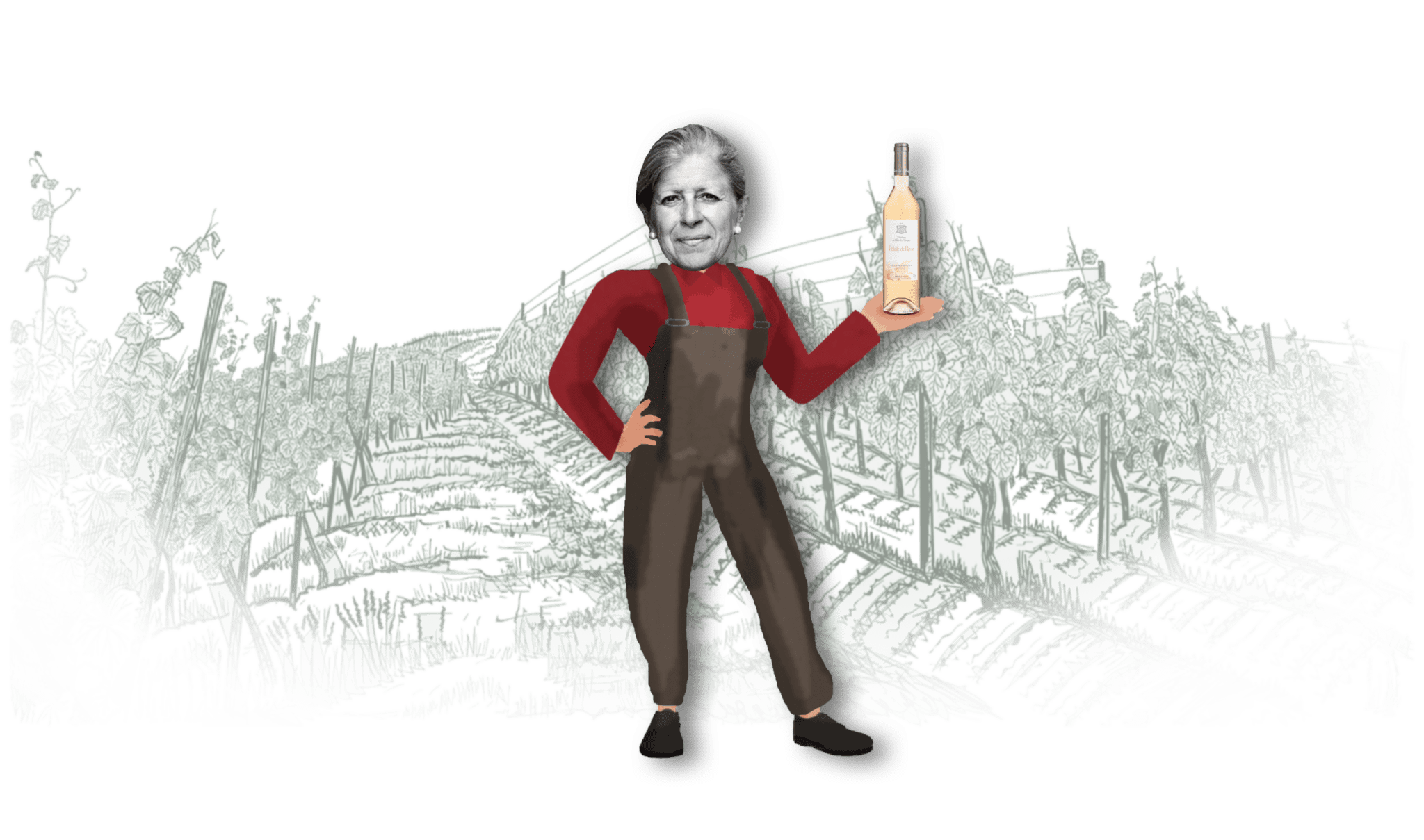 Régine Sumeire, vigneronne au Château la Tour de l'Evêque