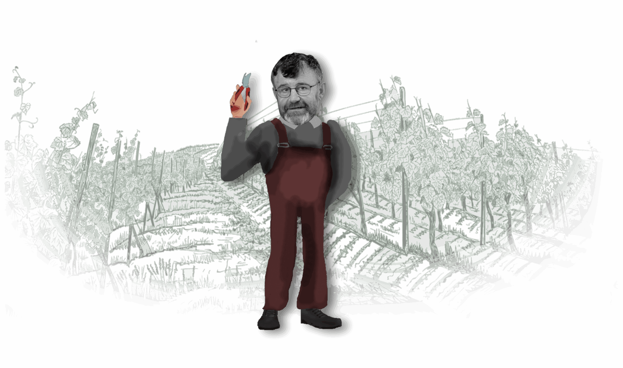 Le vigneron Pierre Trichet