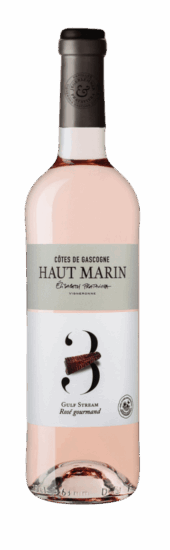 Cuvée N°3 Gulf Stream du Domaine Haut-Marin en IGP Côtes de Gascogne rosé