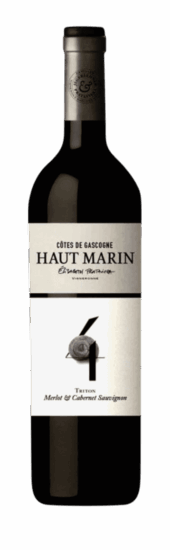 Cuvée N°4 Triton du Domaine Haut-Marin en IGP Côtes de Gascogne rouge