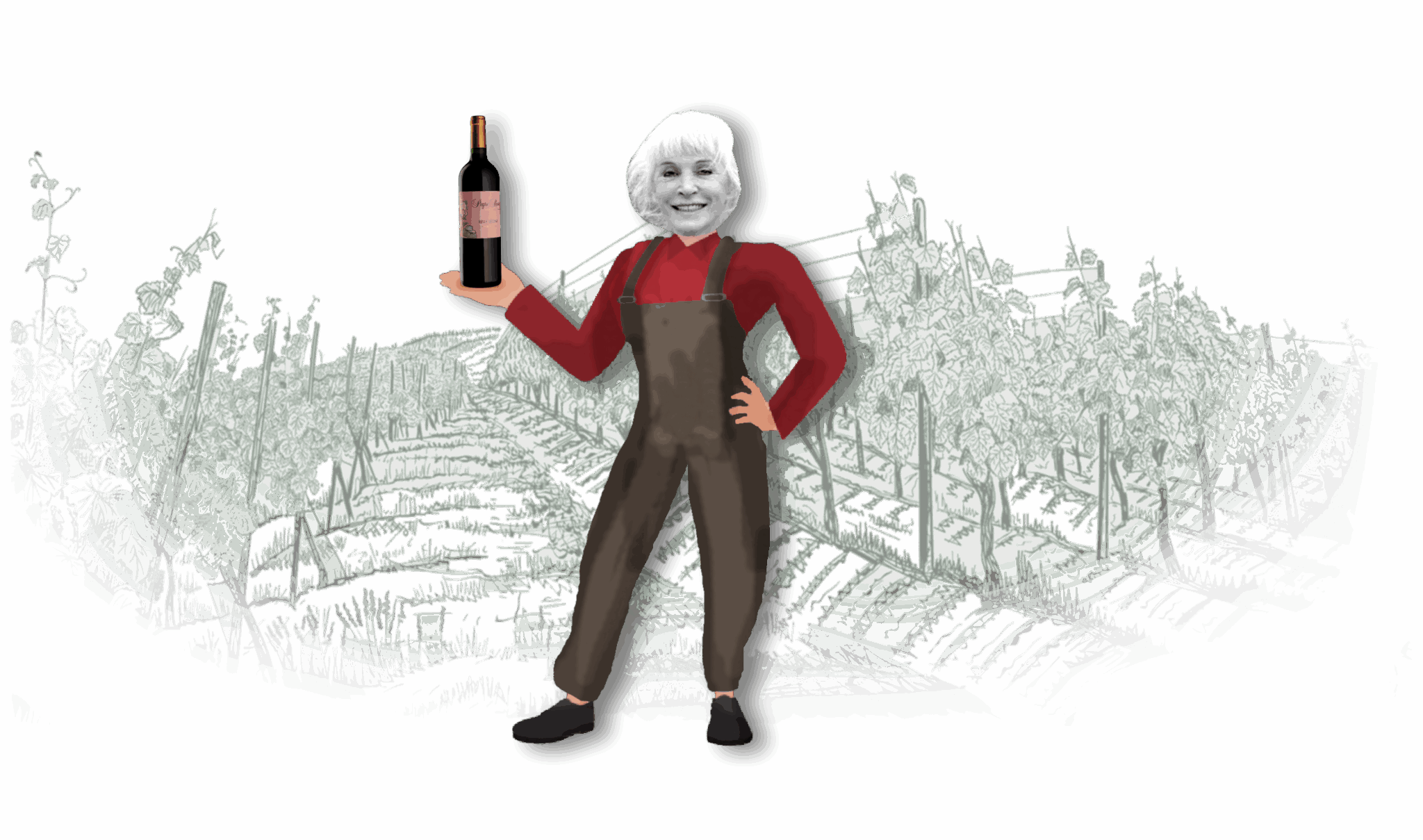 Marlène Soria, vigneronne au Domaine Peyre Rose