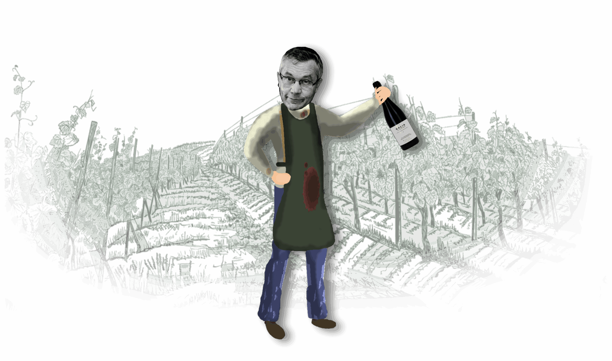 Luc Pélaquié vigneron de Galia