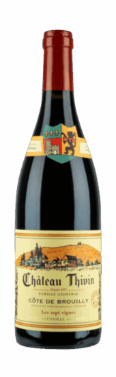 Les Sept Vignes AOP Côte de Brouilly du Château Thivin