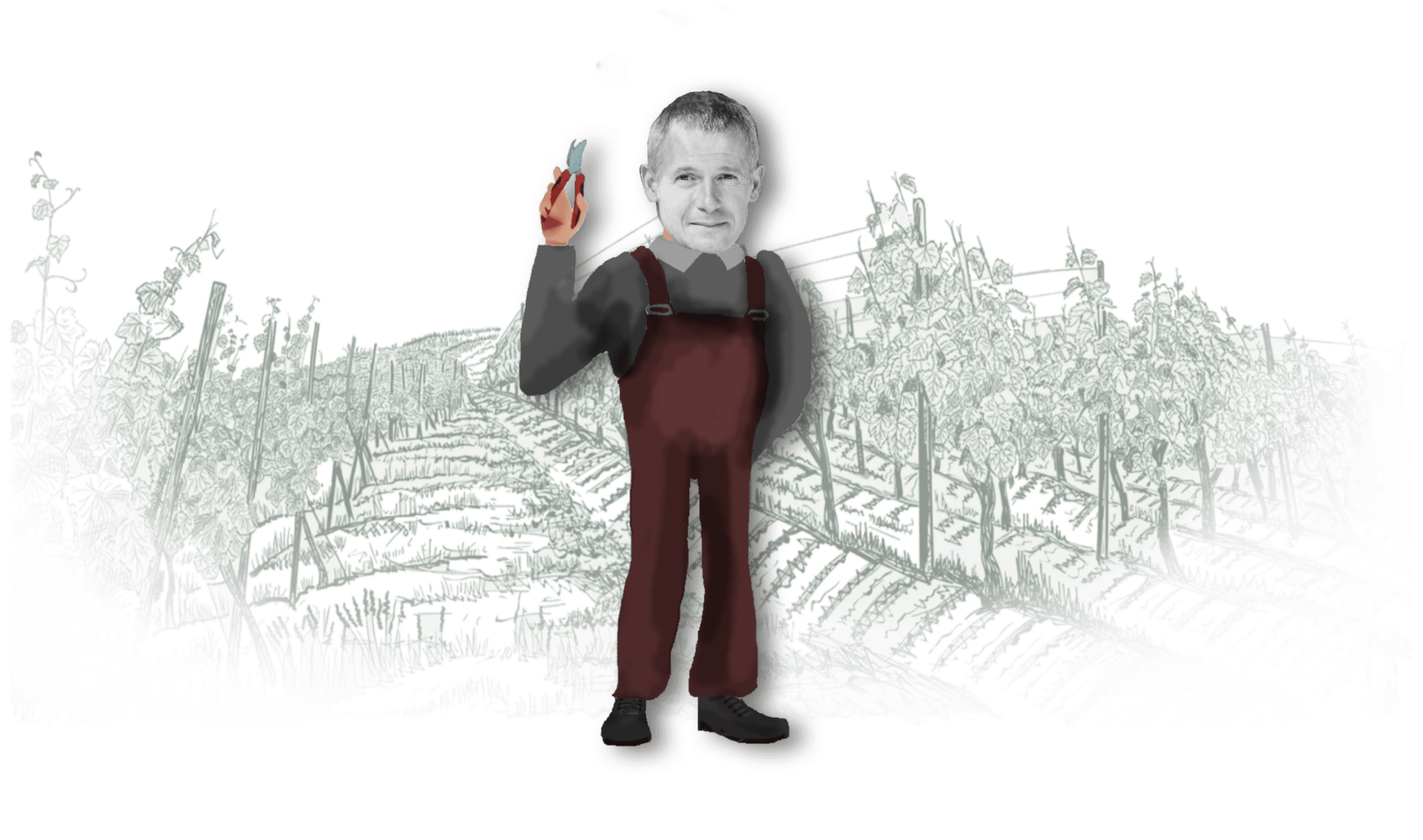 Philippe Huguenot vigneron au Domaine Huguenot