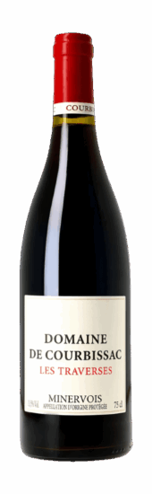 Les Traverses Rouge AOP Minervois du Domaine de Courbissac