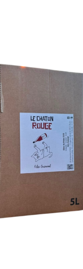 Le Chaton Rouge AOP Côtes-du-Rhône de la Porte du Vin